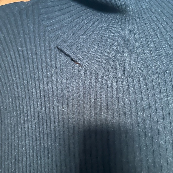 ZARA Knit Backlesss Turtlneck Maxi Dress - Picture 2 of 4